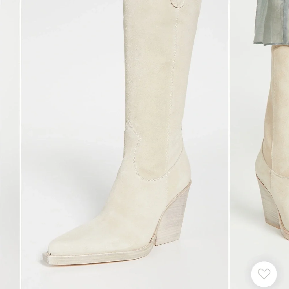 Paris Texas Vegas Boot in calf suede - Picture 2 of 11